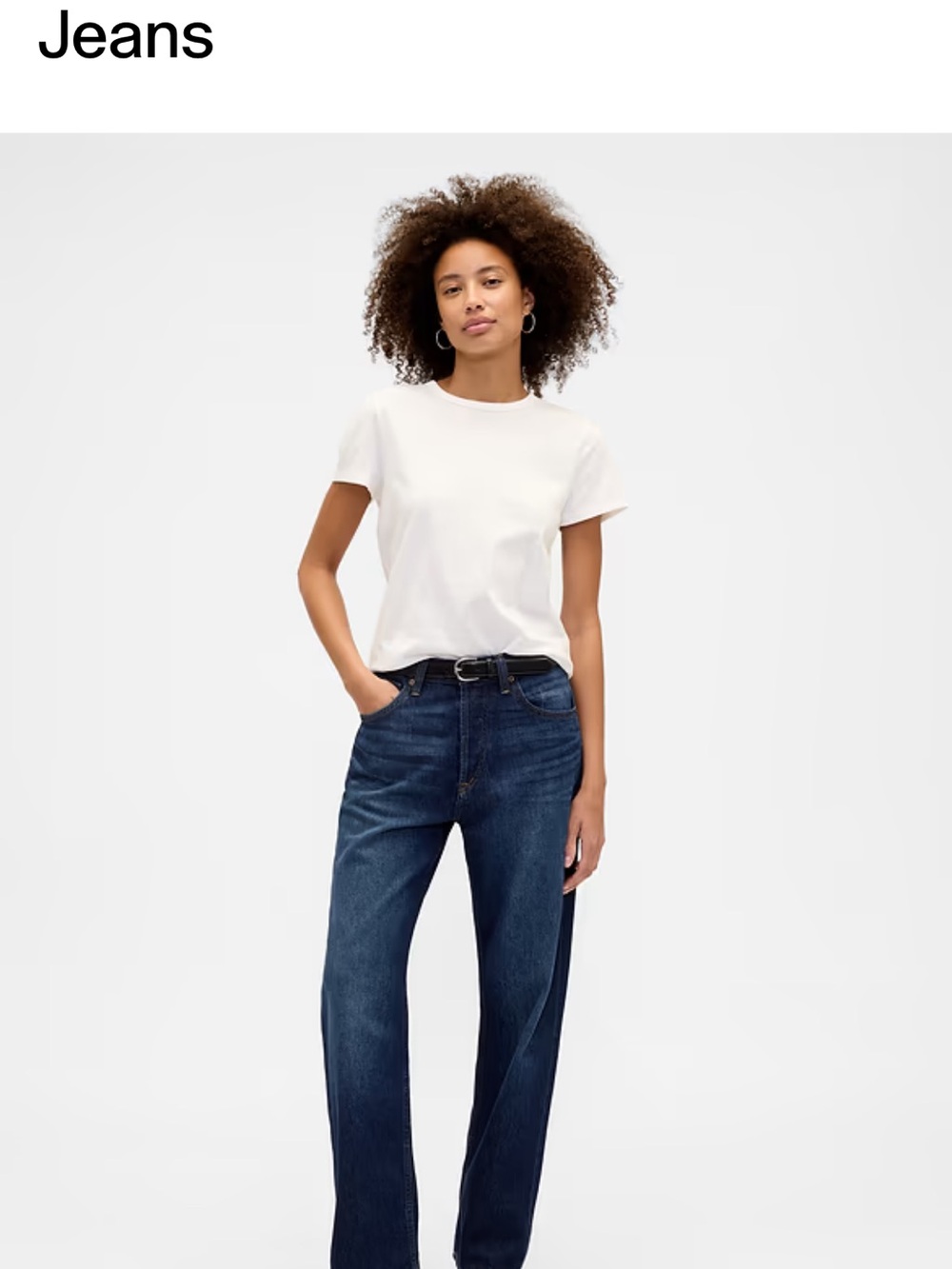 NWT WOMENS GAP SIZE 16 Mid Rise Jeans